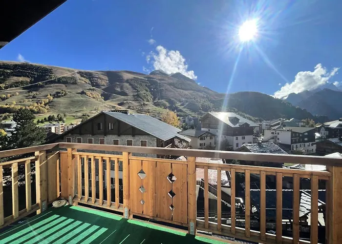 Rochail - Duplex Chaleureux En Centre Station Avec Vue Sur Les Pistes Mae-5311 * Les Deux Alpes